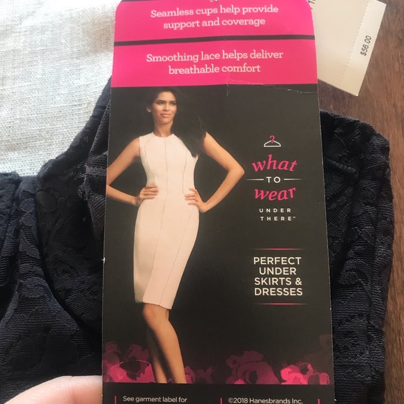 Maidenform Black Lace Shapewear Bodysuit- size 34B- NWT! - Picture 10 of 11